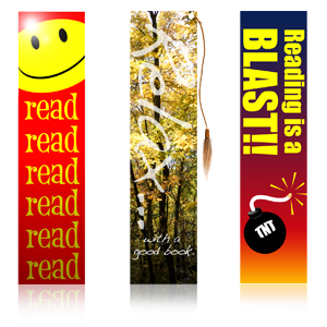 Different styles of bookmarks
