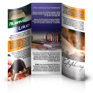 tri-fold brochures print Allegra Lansing