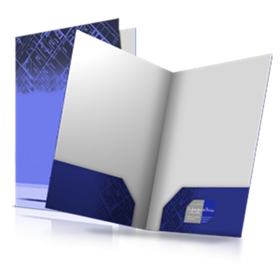 4.5x9.5 Small Size Presentation Folders