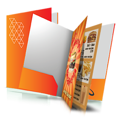 Folders with Stitched Inserts