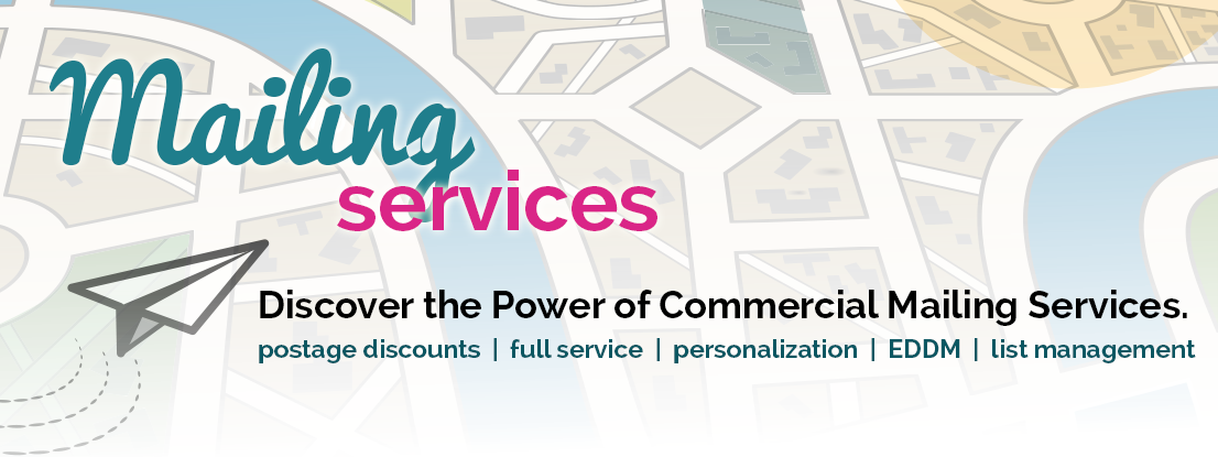 Allegra offers commercial mailing services